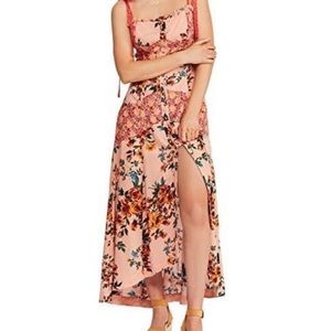 Free People Lover Boy Floral Maxi Dress